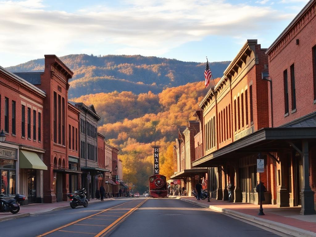 Blue Ridge Day Ride — Lake views, downtown stops.