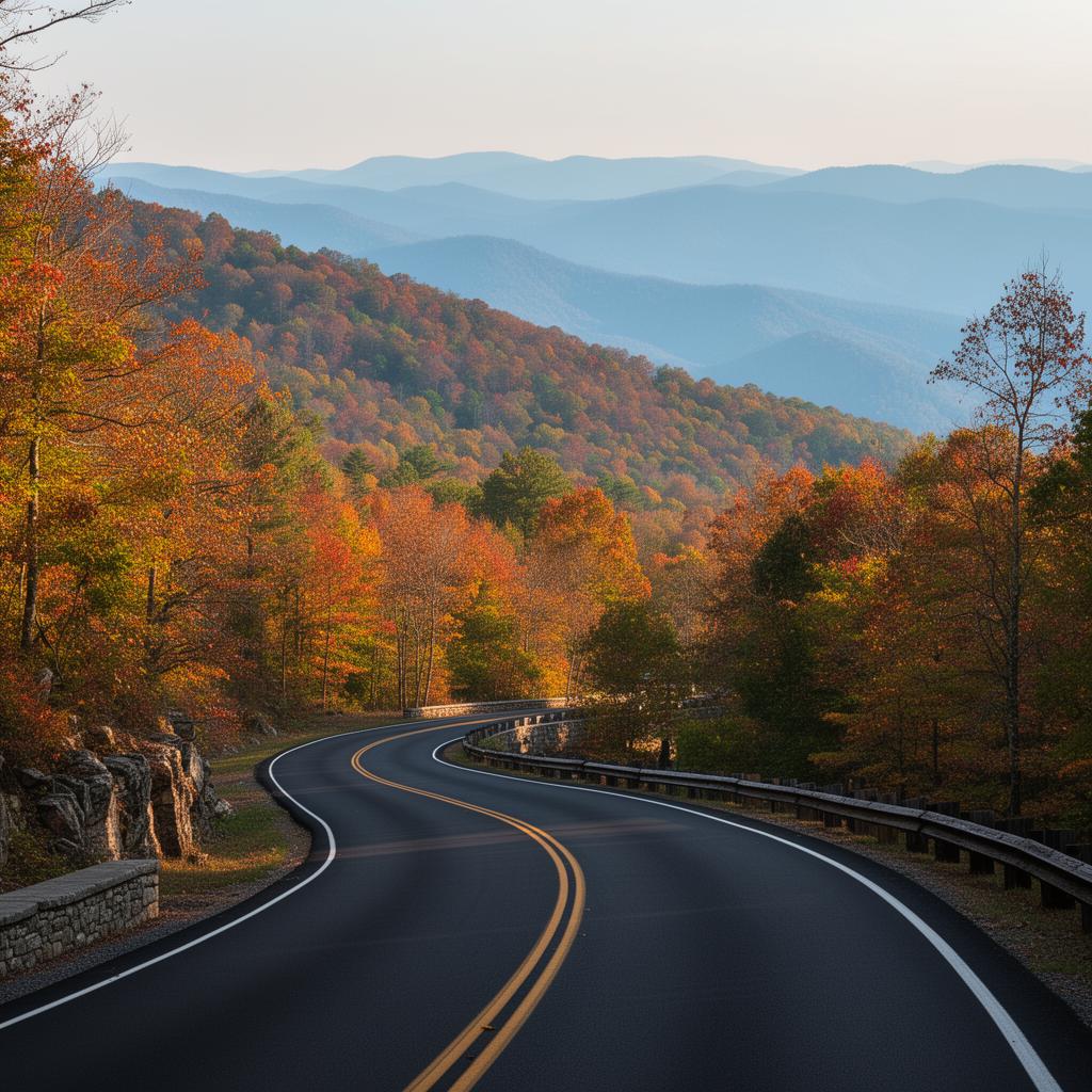 Richard Russell Scenic Hwy — Smooth pavement, big elevation.