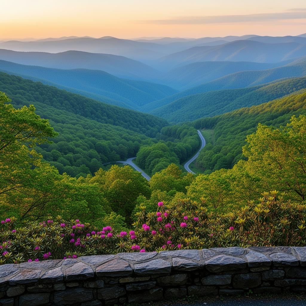 Six Gap — The classic North Georgia loop.