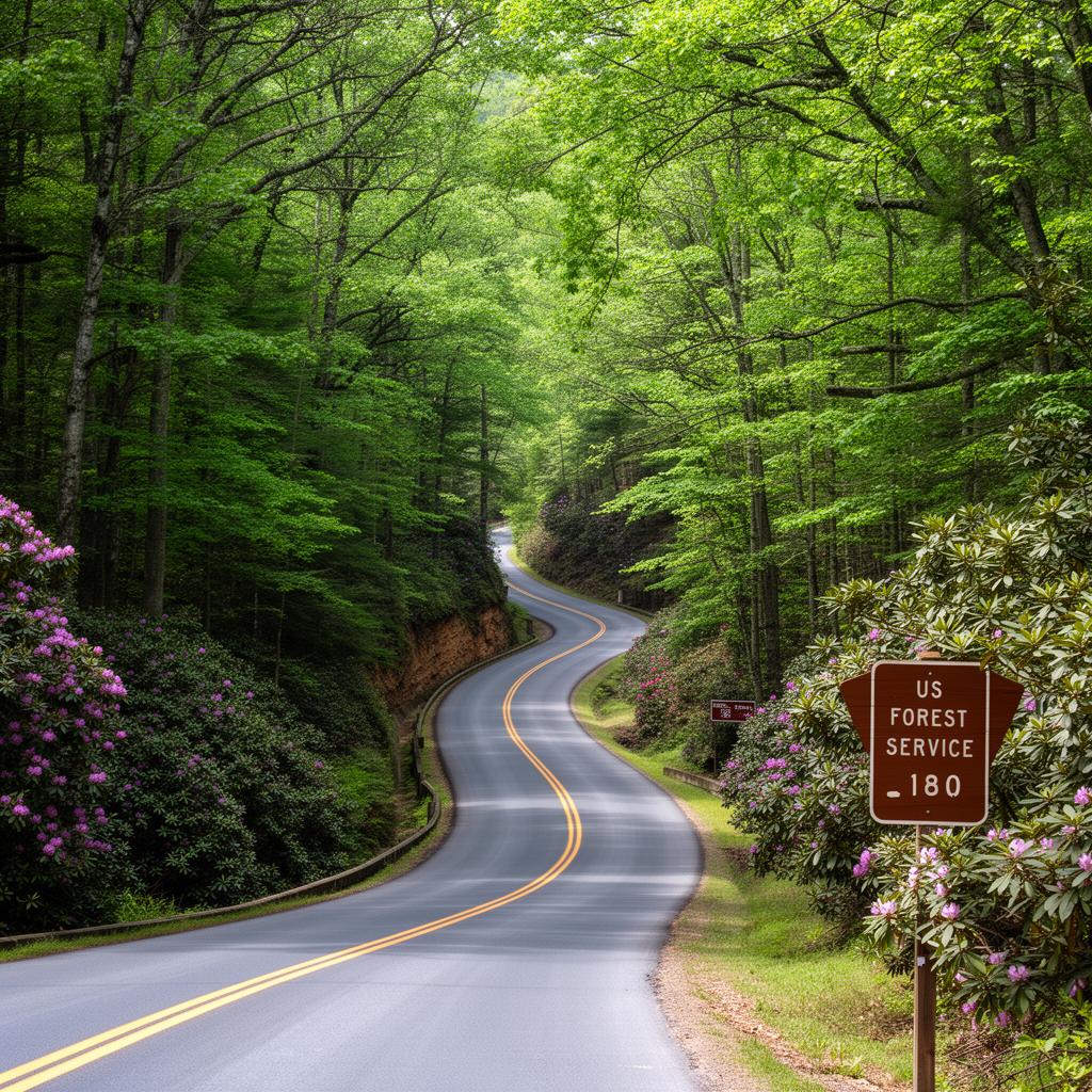Tri-State Cherohala Loop — GA → TN → NC. The big one.
